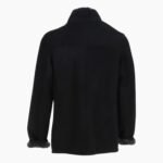Vogue Mens Shearling Coat Black