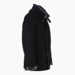 Vogue Mens Shearling Coat Black