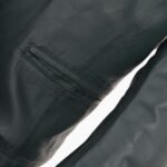 Womens Collarless Leather Jacket Green