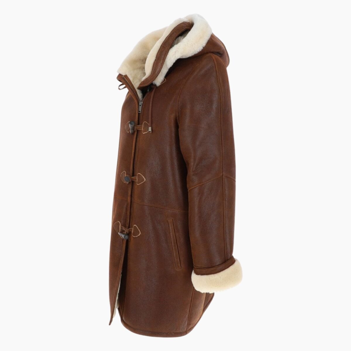 Women's Sheepskin Coat Tan