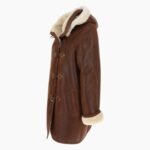 Women's Sheepskin Coat Tan
