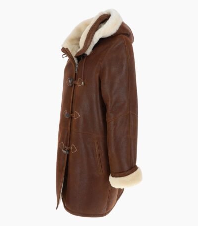 Women's Sheepskin Coat Tan