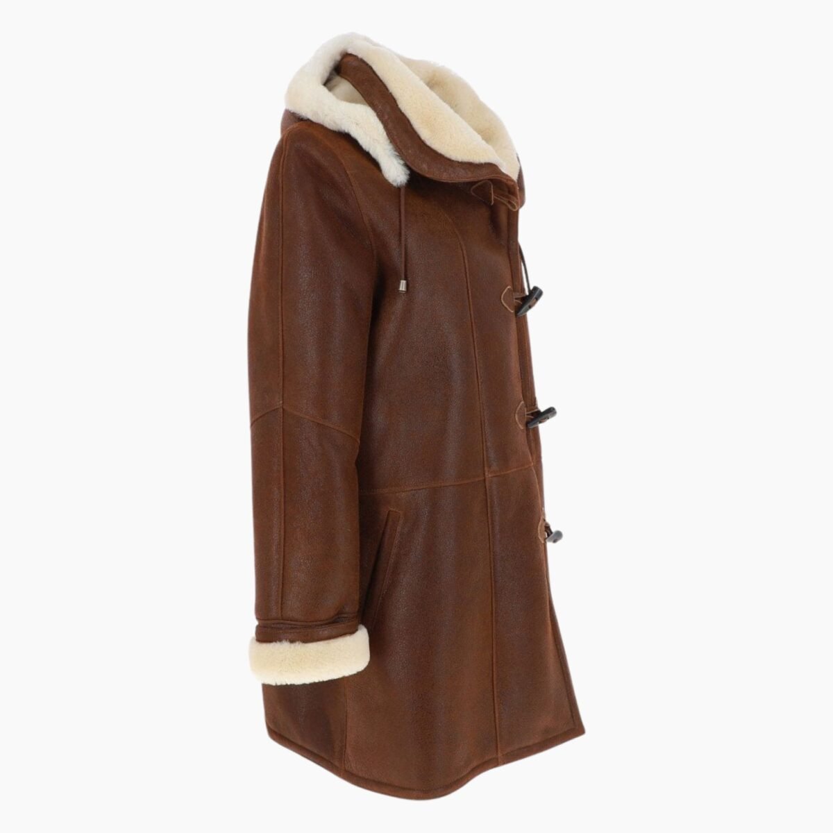 Women's Sheepskin Coat Tan