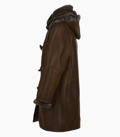Women's Sheepskin Coat Tobacco