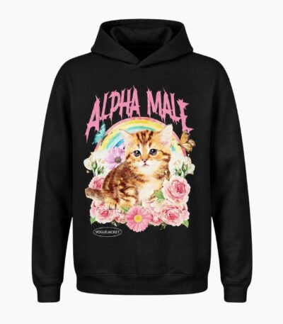Alpha Male Black Hoodie