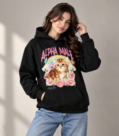 Alpha Male Black Hoodie