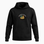 Another Fine Day Front and Back Black Hoodie